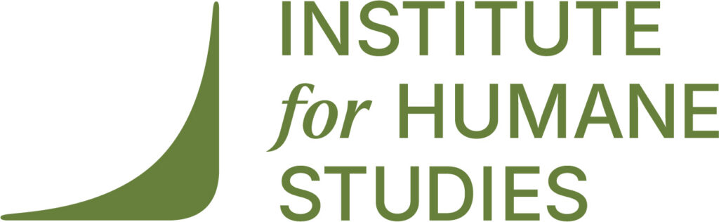 An image with the text, Institute for Human Studies